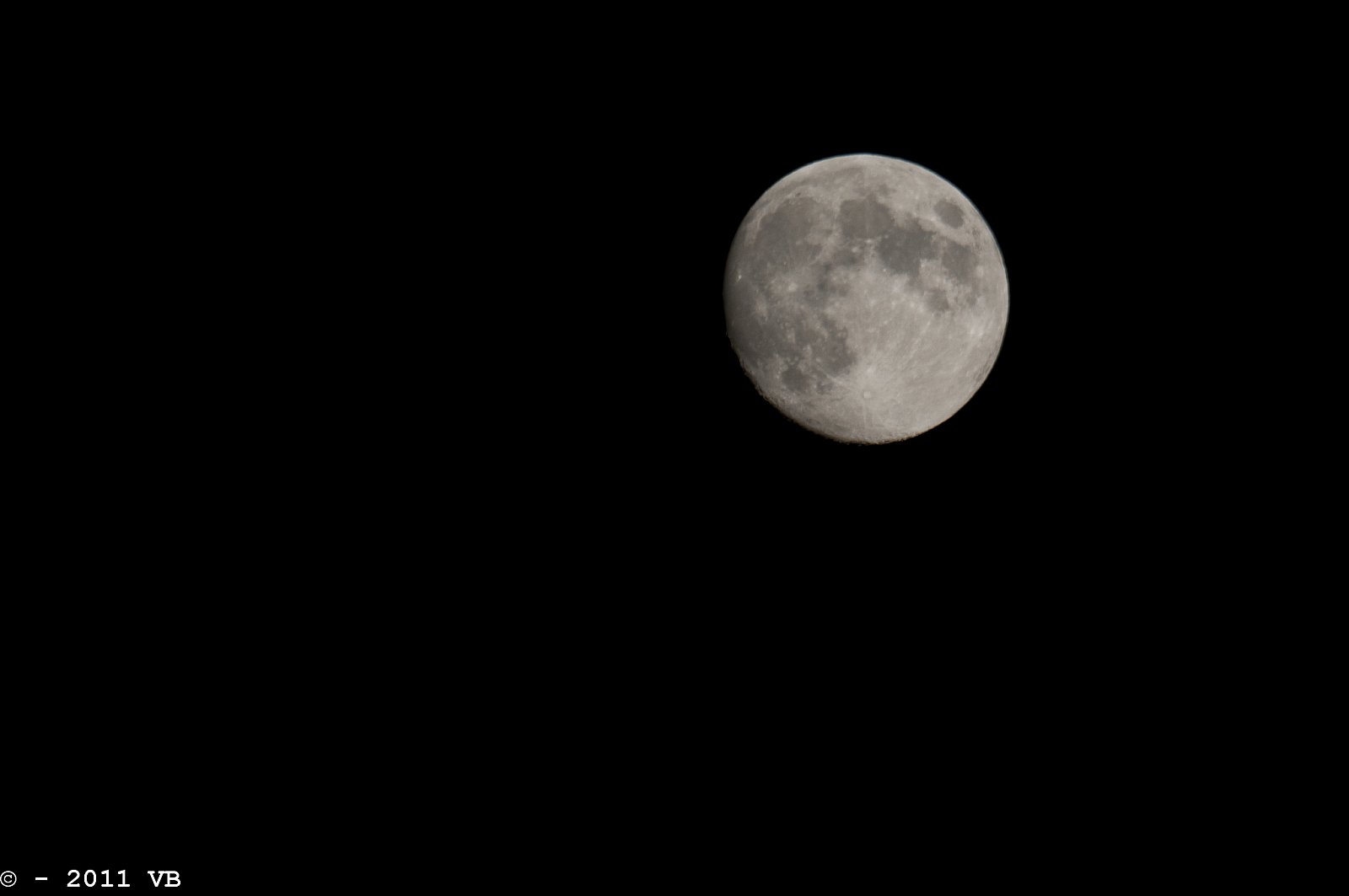Fotografando la luna