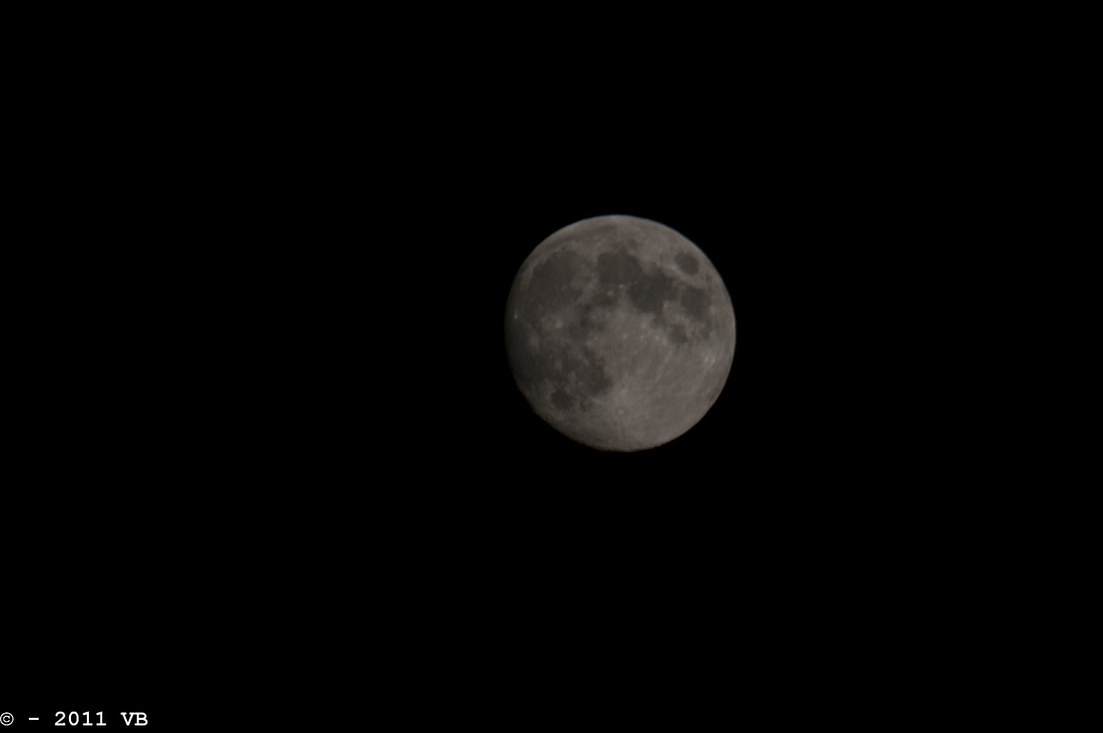 Fotografando la luna